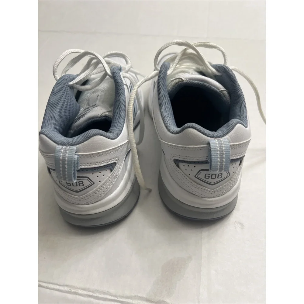 New Balance Womens 608 V5 WX608WB5 White Casual Shoes Sneakers Size 8.5 D‎